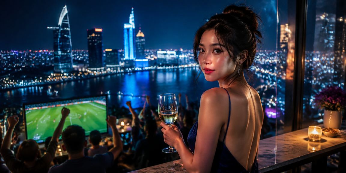 Người chơi cá cược trực tuyến tại quán cà phê Hồ Chí Minh trên điện thoại